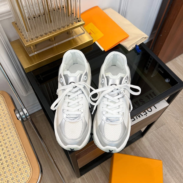 SNEAKER LV RUN 55 BIANCHE