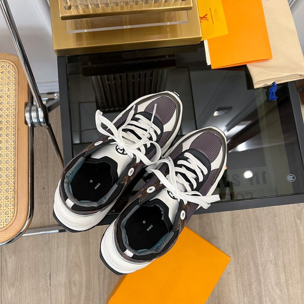 LV RUN 55 SNEAKER VIOLA SCURO