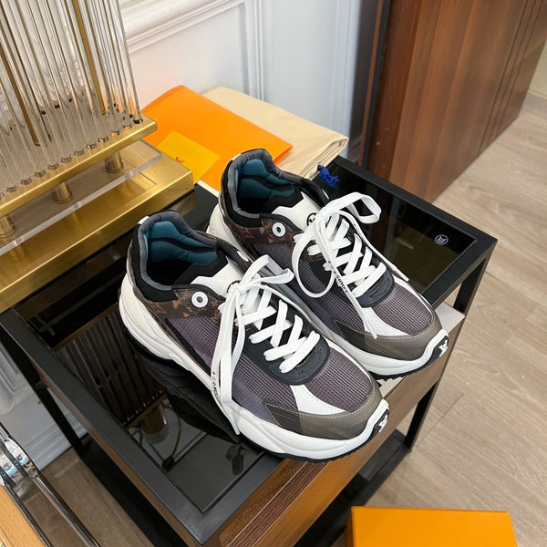 LV RUN 55 SNEAKER VIOLA SCURO