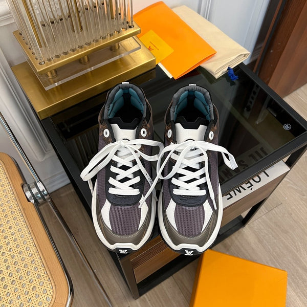 LV RUN 55 SNEAKER VIOLA SCURO