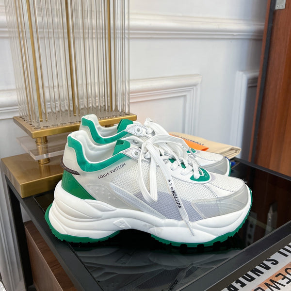 LV RUN 55 SNEAKER BIANCO VERDE