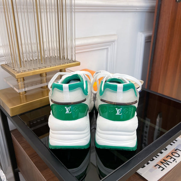LV RUN 55 SNEAKER BIANCO VERDE