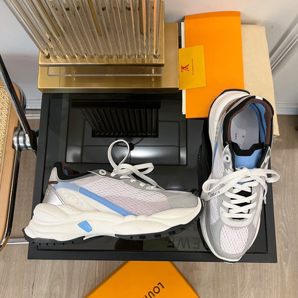LV RUN 55 SNEAKER BLU