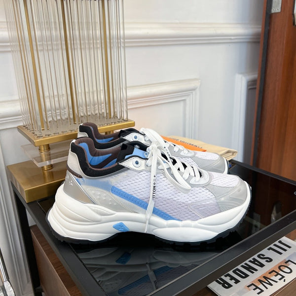 LV RUN 55 SNEAKER BLU