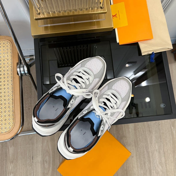 LV RUN 55 SNEAKER BLU