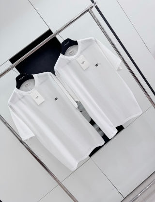 Celine 25 Arc de Triomphe Embroidered T-shirt Cotton