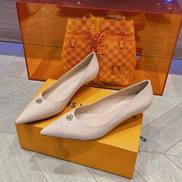 LV SINGLE TACCO BASSO BIEGE