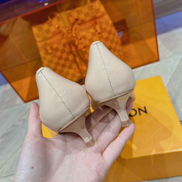 LV SINGLE TACCO BASSO BIEGE