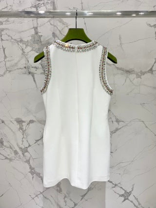 Gucci Diamond Sparkling Vest Cotton