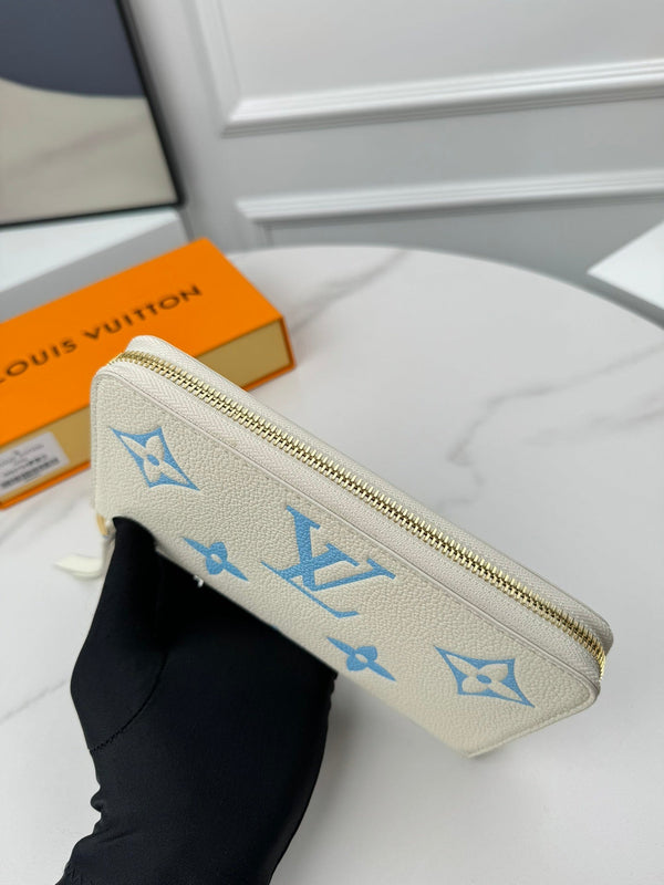 LV M69794 Zippy Wallet Monogram Empreinte Grain Leather 221527