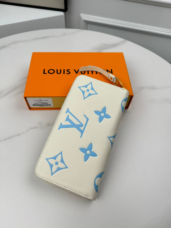 LV M69794 Zippy Wallet Monogram Empreinte Grain Leather 221527