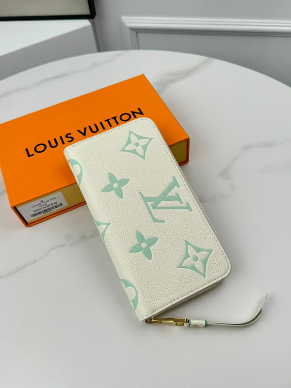 LV M69794 Zippy Wallet Monogram Empreinte Grain Leather 221527