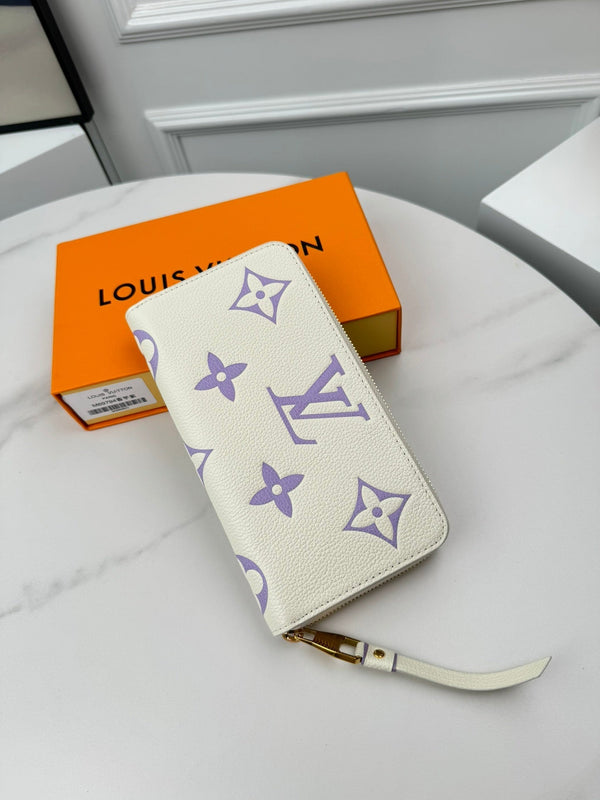 LV M69794 Zippy Wallet Monogram Empreinte Grain Leather 221527