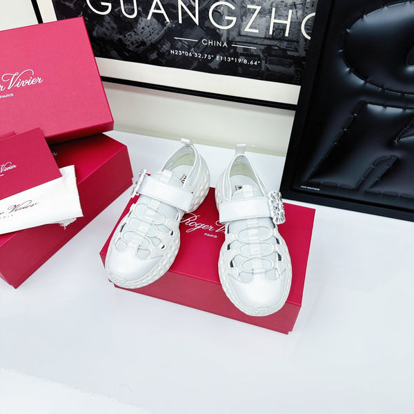 Run Light Sneakers Viv 25 Leather Fabric 184401