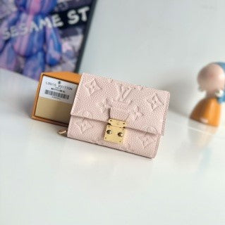 LV Métis Short Wallet Monogram Empreinte Pattern & Cowhile 221353