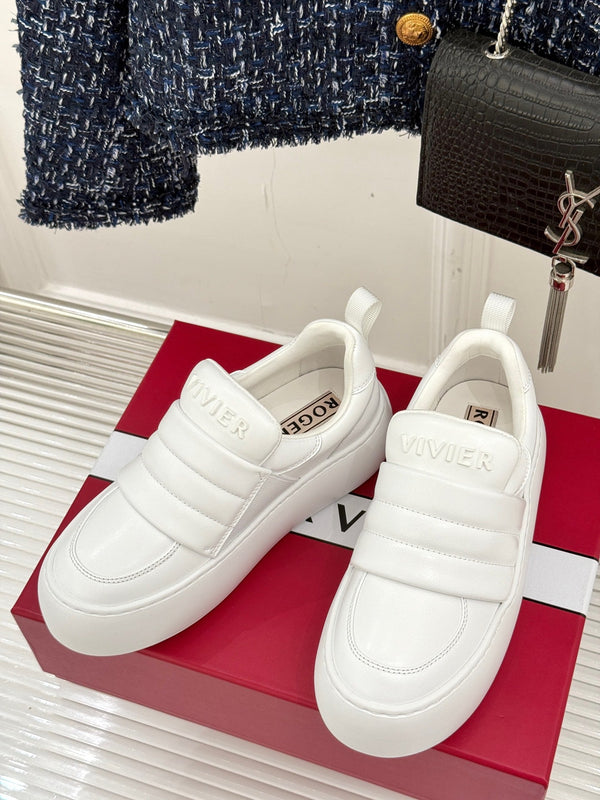 Thick-soled Viv PlatForm Imported Lambskin 189357