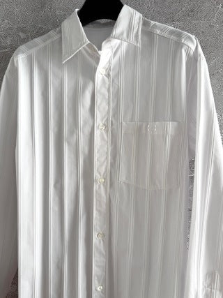 Celine Paris gauze shirt White Cotton Linen