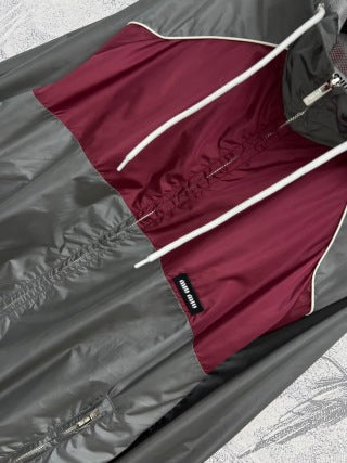 Giacca in nylon e poliestere coordinata Miu Miu 25