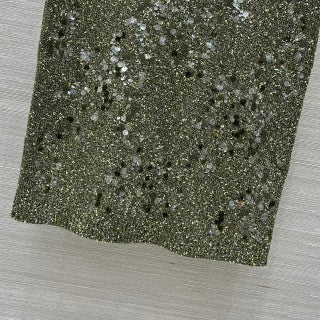 Gucci Knitted Skirt Green Gray Wool