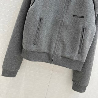 Miu Miu Sport Suit Gray Cotton