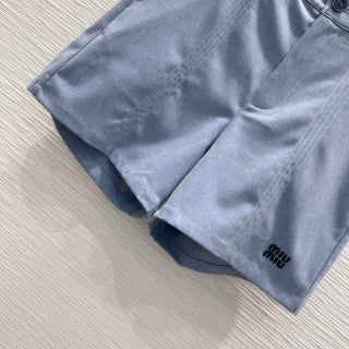 Miu Miu 2025 Set Blue White Polyester