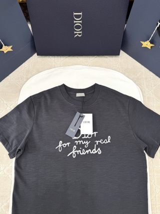 CD 25 Slogan Letter Short Sleeves T-shirt Cotton