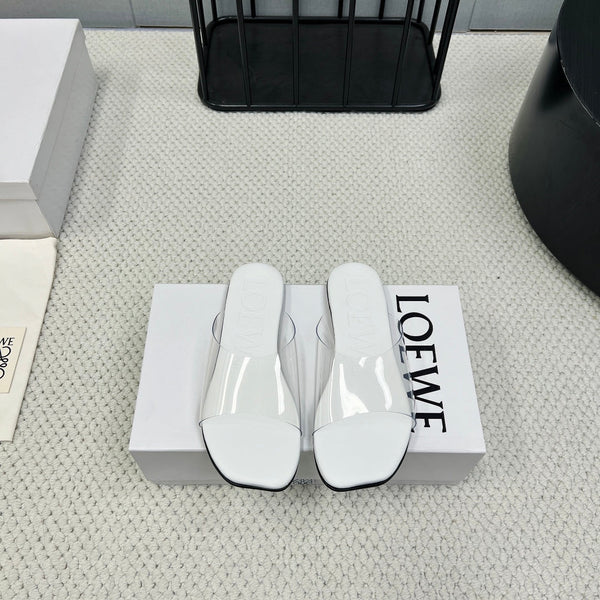 Loewe 25 Transparent Slide PVC Sheepskin 211983