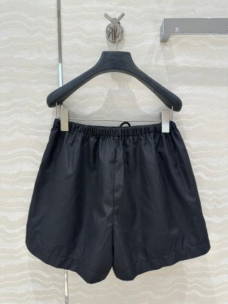 Fendi Hooded Jacket Set Black Silk Fabric