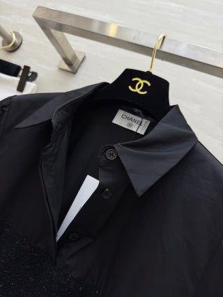 CC 25 Tweed Set Black Cotton