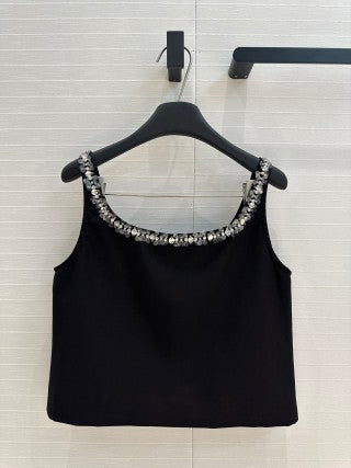 Set gilet Gucci in cotone nero