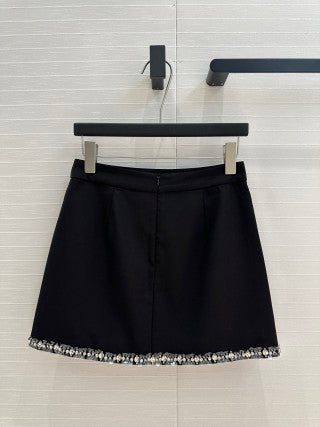 Set gilet Gucci in cotone nero