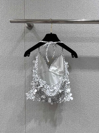 CC 25 Flower Camisole Polyester Fiber 220295