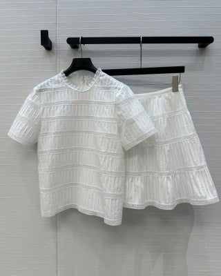 Abito Celine 25 in cotone bianco
