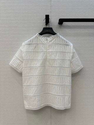 Abito Celine 25 in cotone bianco