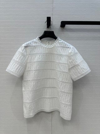 Abito Celine 25 in cotone bianco