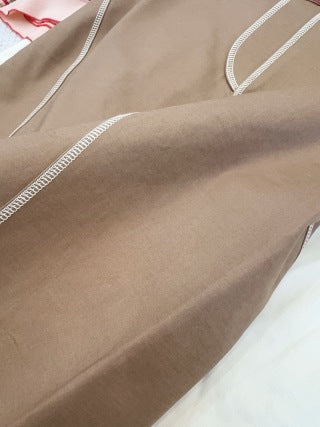 Fendi 25 Hip Skirt Khaki Cotton