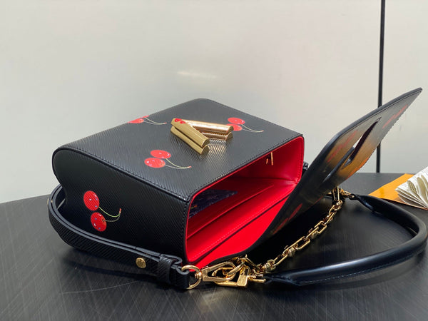 LV Twist 19cm Cherry Bag Epi Leather 338136