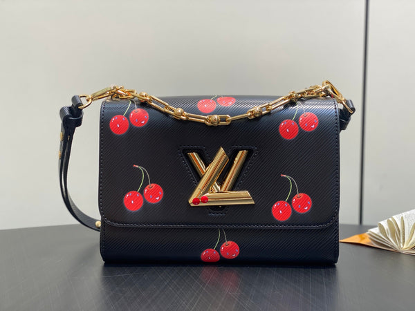 LV Twist 19cm Cherry Bag Epi Leather 338136