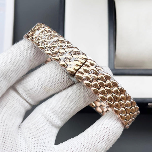 Omega De Ville 28mm Pink Gold Strap