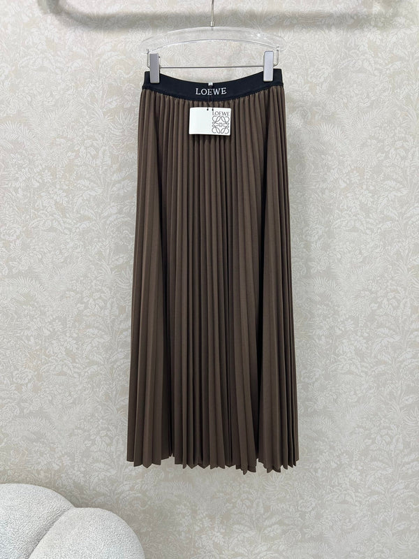 Loewe 25 Long Skirt Cotton