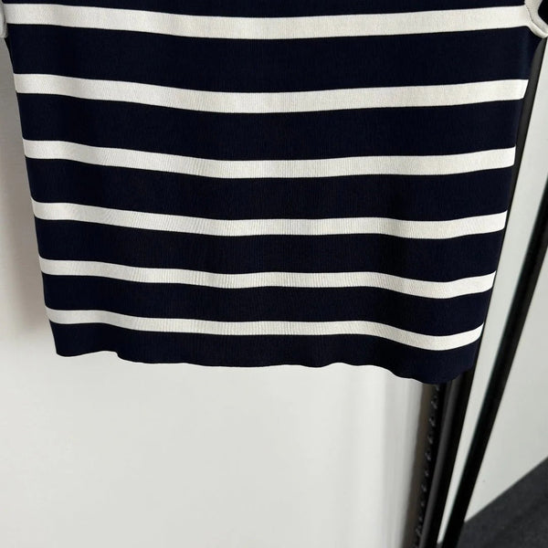 MIUMIU SHORT-SLEEVE KNIT TOP STYLE 359