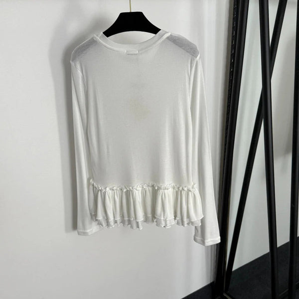 MIUMIU LONG-SLEEVE T-SHIRT STYLE 253