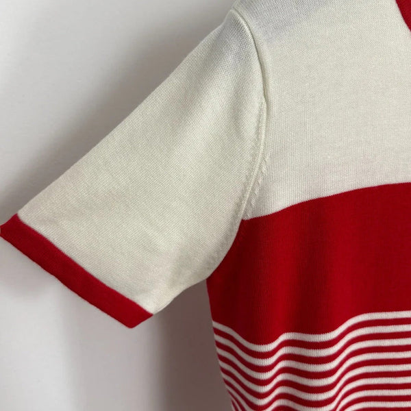 MIUMIU SHORT-SLEEVE KNIT TOP STYLE 360