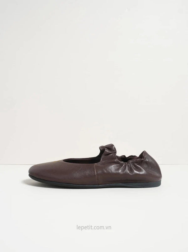 Ruches Nappa Leather Ballerinas 174