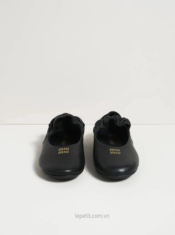 Ruches Nappa Leather Ballerinas 174