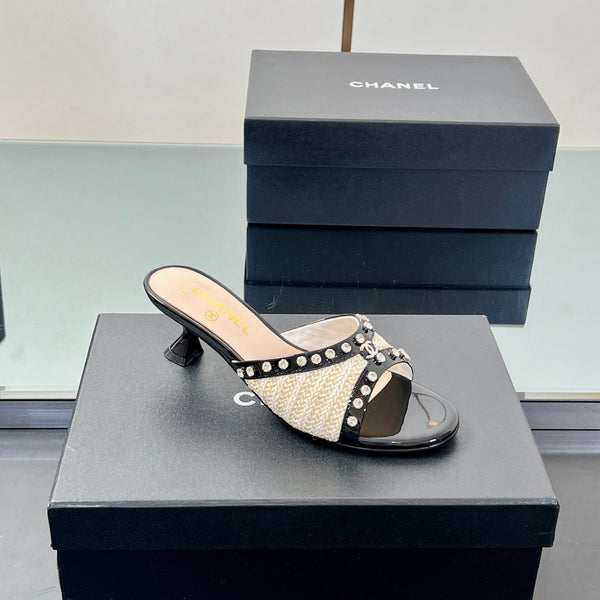 CC 25 Mules Black Sheepskin 362452