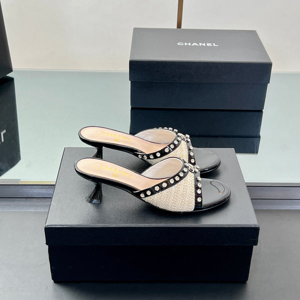 CC 25 Mules Black Sheepskin 362452