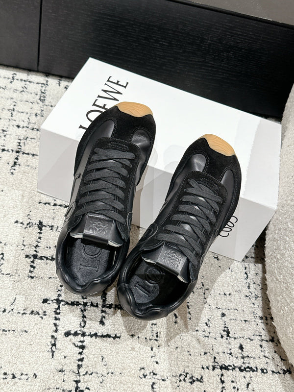 Loewe 25 Ballet Runner 2.0 Sneaker Black Suede