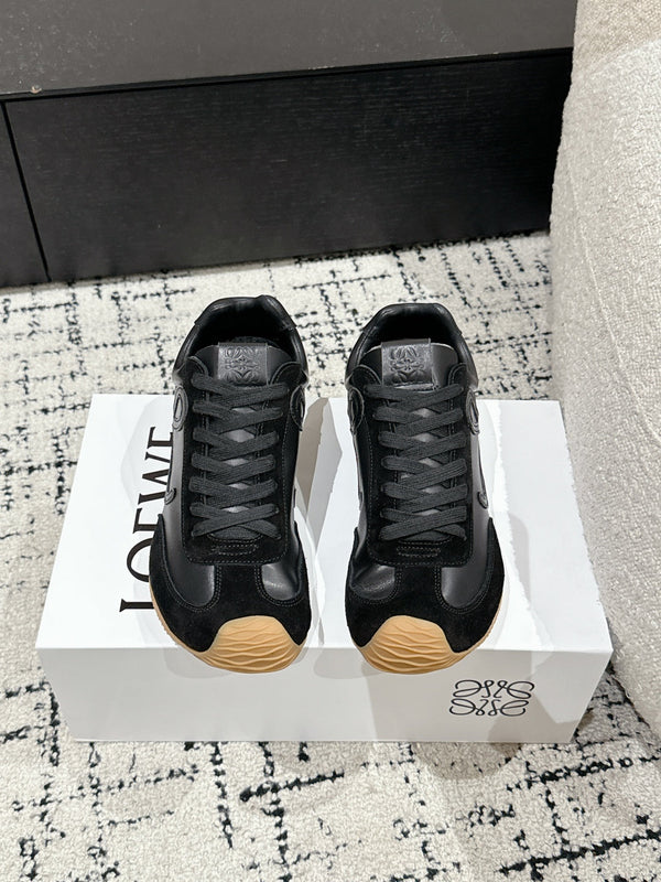 Loewe 25 Ballet Runner 2.0 Sneaker Black Suede