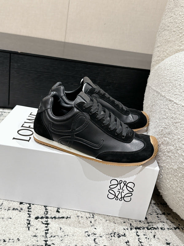 Loewe 25 Ballet Runner 2.0 Sneaker Black Suede